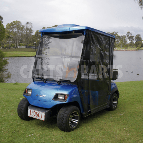 2022 ECAR A2 2 Seat Electric Blue Golf Cart
