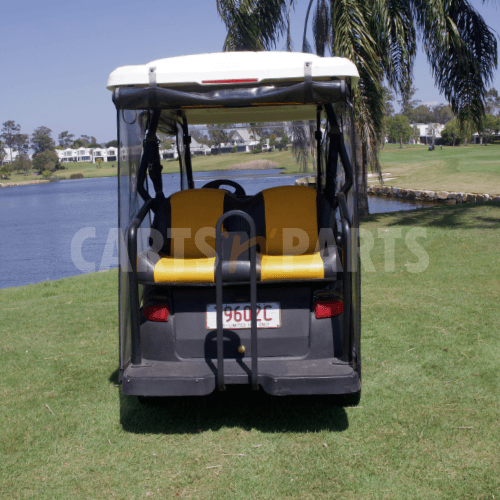 2010 Club Car Precedent 4 Seat Black Marble Golf Cart - Image 3