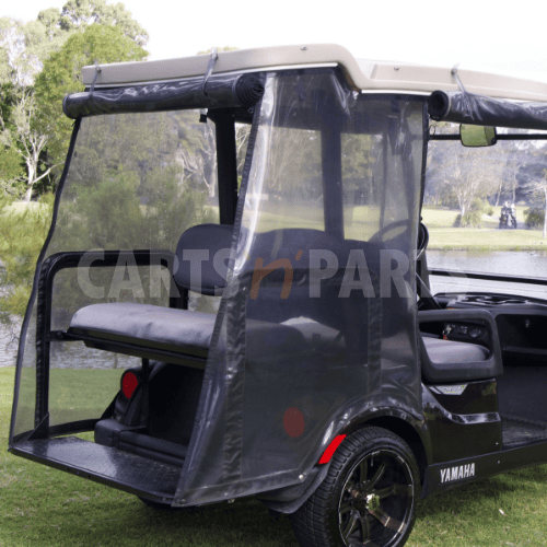 2017 Yamaha G29 4 Seat Brown Golf Cart - Image 4