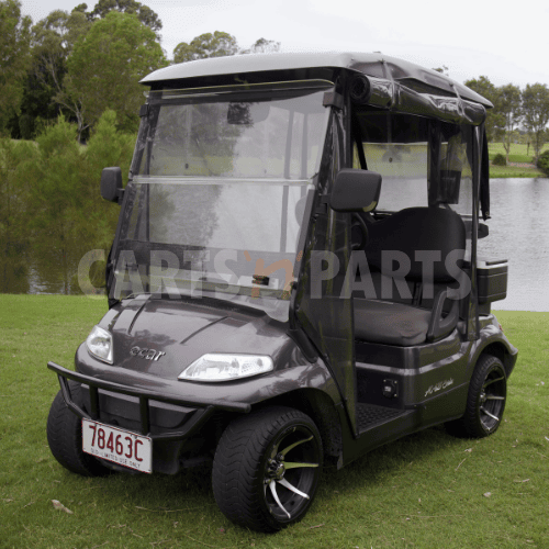2019 ECAR 627 2 Seat Grey Golf Cart