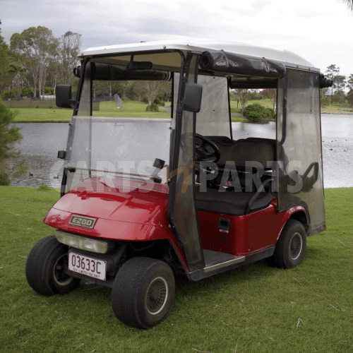 2006 EZGO TXT 4 Seat Burgundy Golf Cart