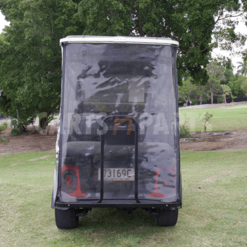 2010 EZGO RXV 4 Seat Red Golf Cart - Image 3