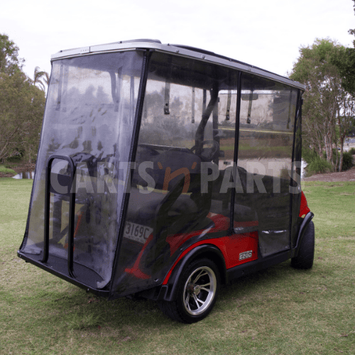 2010 EZGO RXV 4 Seat Red Golf Cart - Image 4