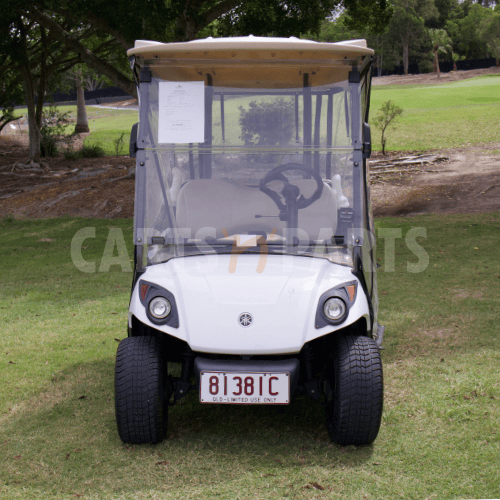 2010 Yamaha G29 4 Seat White Golf Cart - Image 2