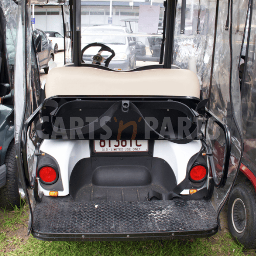 2010 Yamaha G29 4 Seat White Golf Cart - Image 6