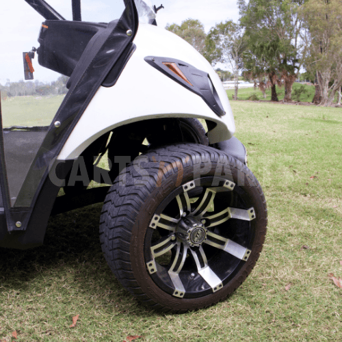 2010 Yamaha G29 4 Seat White Golf Cart - Image 9