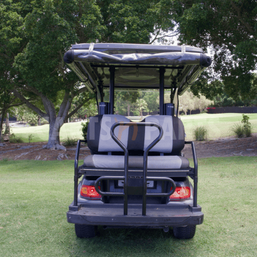 2017 ECAR 627 4 Seat Plum Grey Golf Cart - Image 3