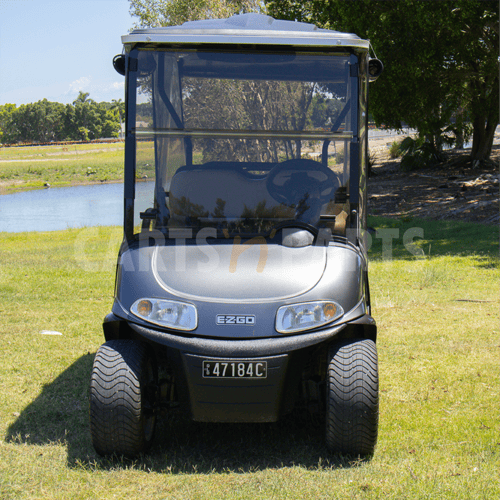 2016 EZGO RXV 4 Seat Silver Golf Cart - Image 2