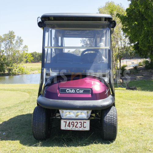 2016 Club Car Precedent 2 Seat Maroon Golf Cart - Image 2