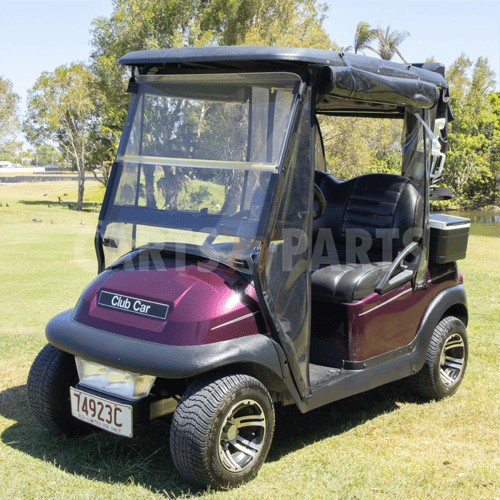2016 Club Car Precedent 2 Seat Maroon Golf Cart
