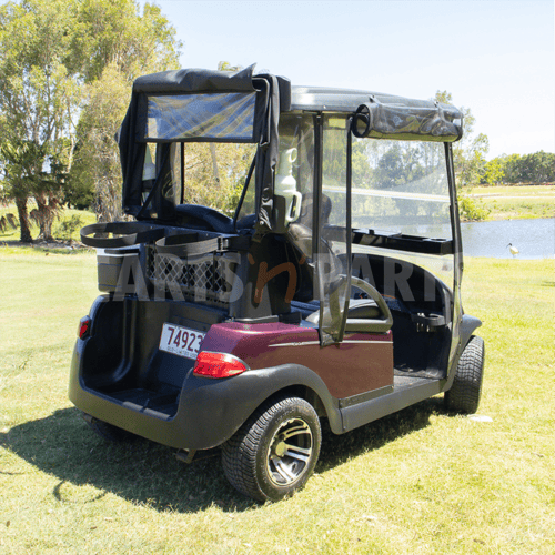 2016 Club Car Precedent 2 Seat Maroon Golf Cart - Image 3