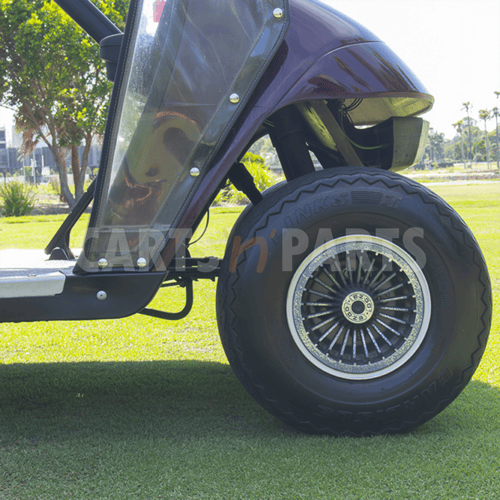 2002 EZGO TXT 4 Seat Burgundy Golf Cart - Image 8