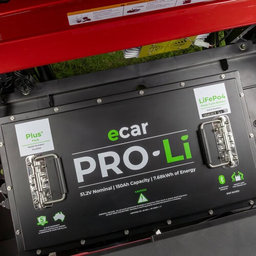 ECAR Lithium Magnum 2S Platinum Golf Cart