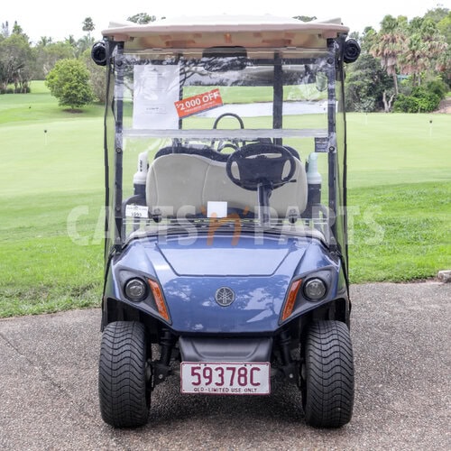 2017 Yamaha G29 DRIVE 4 Seat Blue Grey Golf Cart