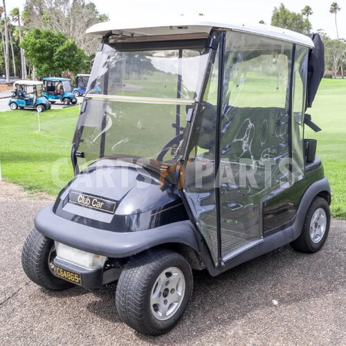 2008 Club Car Precedent 2 Seat Black Golf Cart