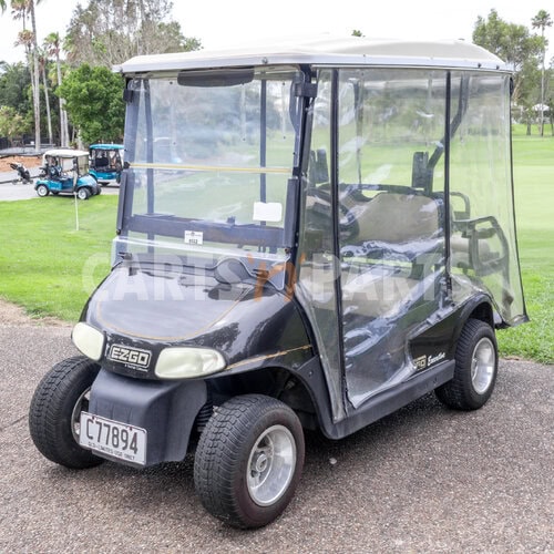 2008 EZGO RXV 4 Seat Black Golf Cart
