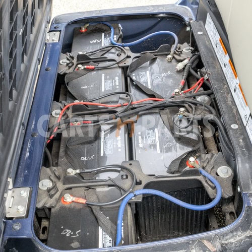 2017 Yamaha G29 DRIVE 4 Seat Blue Grey Golf Cart