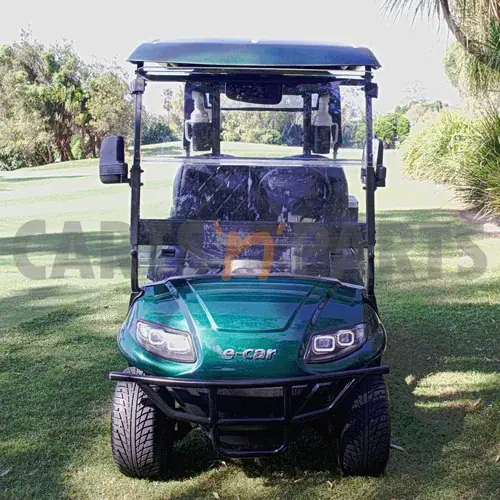 2023 ECAR IKON 2 Seat Emerald Green Golf Cart