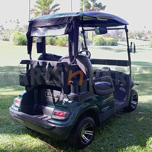2023 ECAR IKON 2 Seat Emerald Green Golf Cart