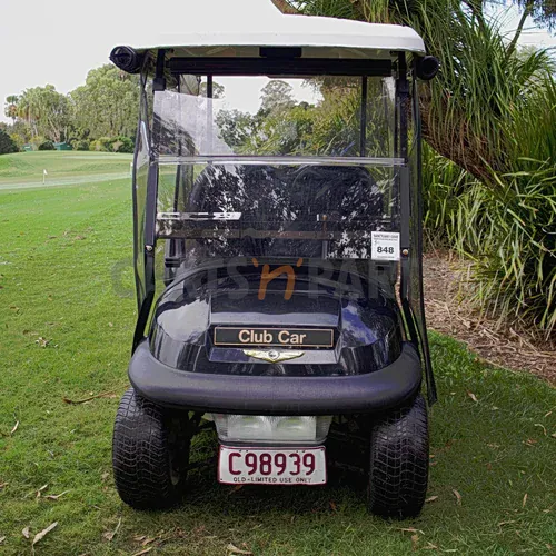 2011 Club Car Precedent 4 Seat Black Golf Cart
