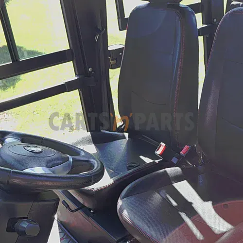 2022 ECAR SDB 4 Seat Black Golf Cart