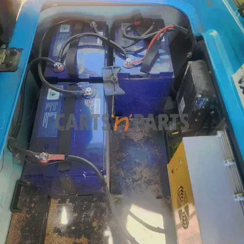 ECAR 627 2 Seat Electric Blue w Black Roof