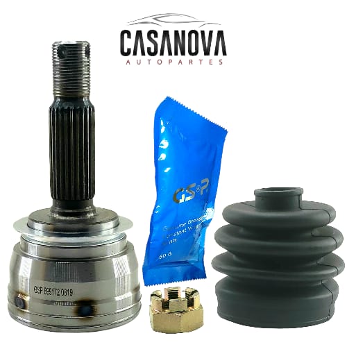 Punta Eje Exterior para Hyundai Accent Verna 1.4L y Kia Rio Xcite 1.4L marca GSP OEM 899172/ 49500-25210