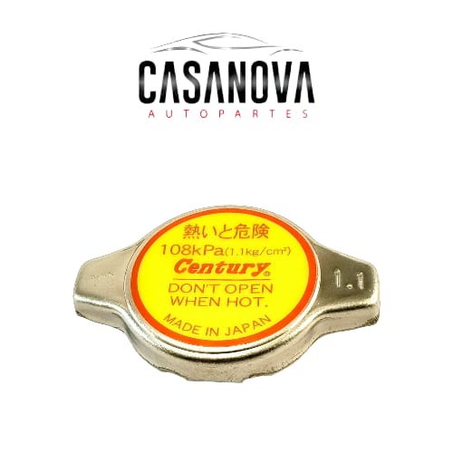 Tapa de Radiador 1.1 para Nissan, Suzuki, Isuzu y Mitsubishi marca Century OEM CER-331