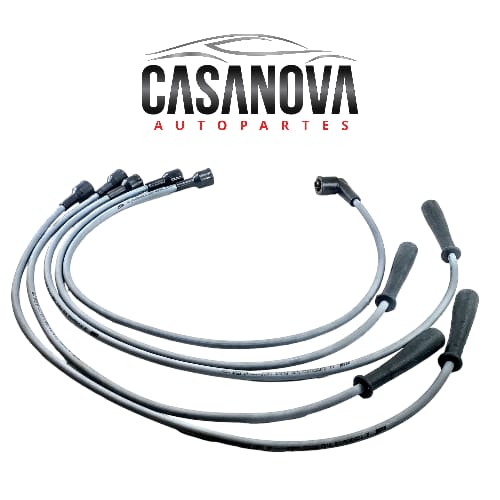 Cables de Bujías para Chevrolet Súper Carry y Suzuki Carry F10 marca Asahi OEM 33700-85220
