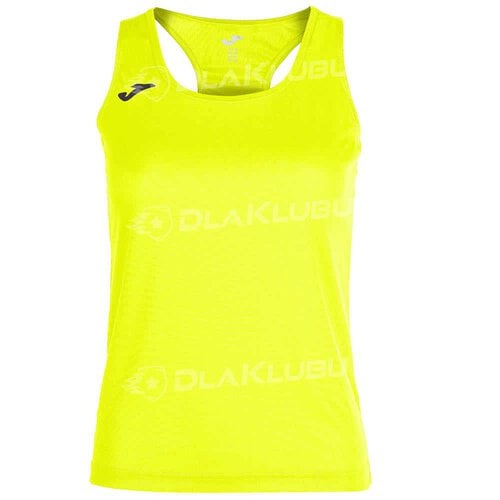 Koszulka damska bez rękawów JOMA Siena żółta fluo