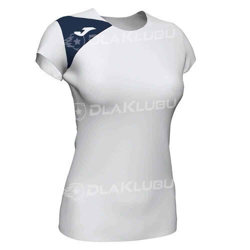 Koszulka siatkarska damska JOMA Spike II biało granatowa