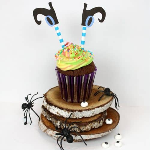 Witch Cupcake Toppers