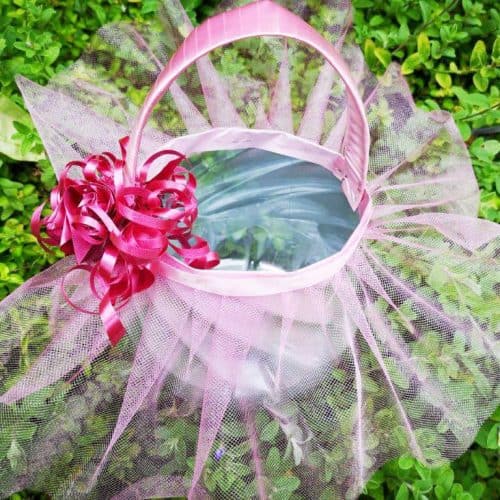 Recycled Ballet Easter Baskets