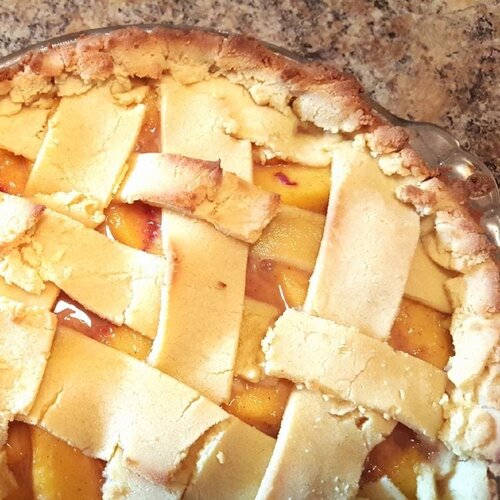 Peach Pie with Gluten-Free Crust