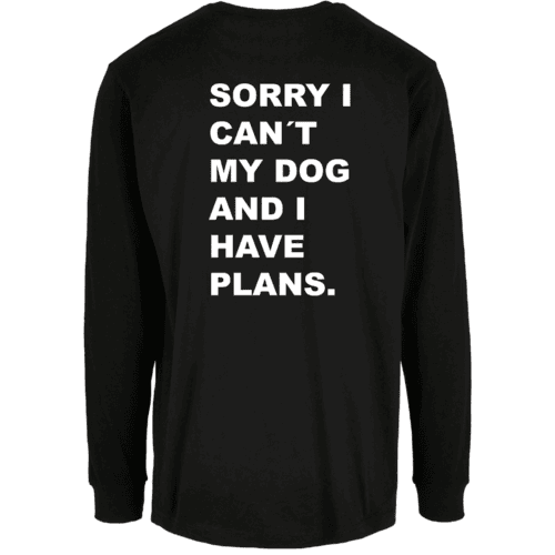 OttoPeg Dog & I Sweat T-shirt LS back