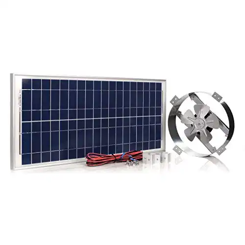 Amtrak Solar Attic Fan