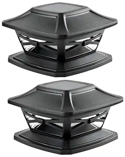 Davinci Lighting FlexFit Solar Outdoor Post Cap Lights