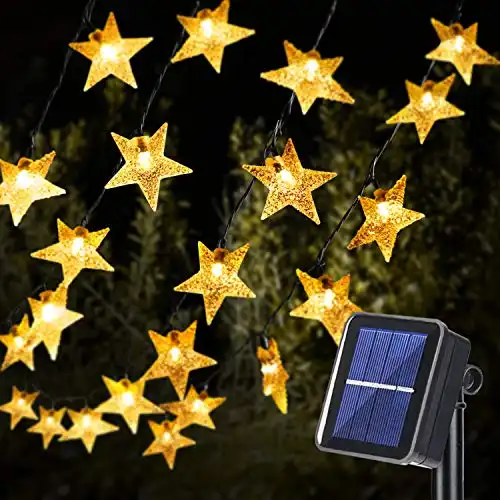 OxyLED Solar Curtain Lights