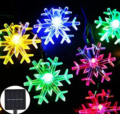 Inngree Snowflake Solar String Light