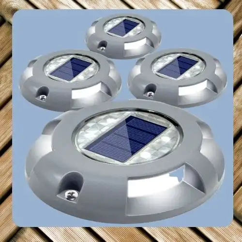 Siedinlar Solar Driveway Deck Lights