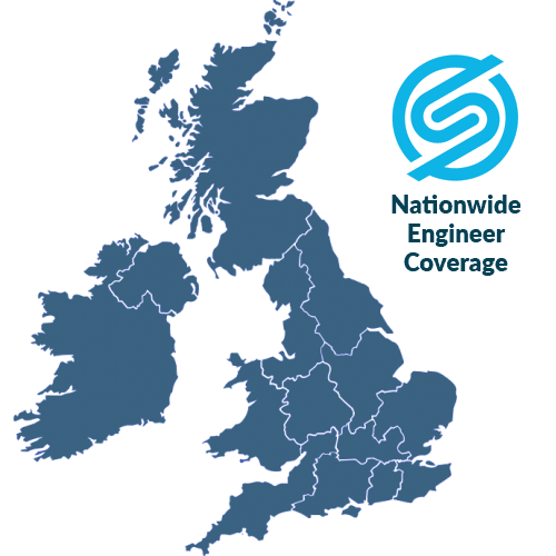 IT Support Birmingham Nationwide-Coverage-UK-Map