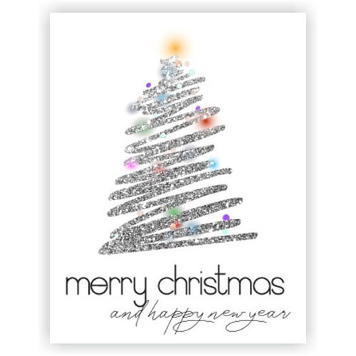 Christmas Card 4.25 x 5.5 - Design Opt 4