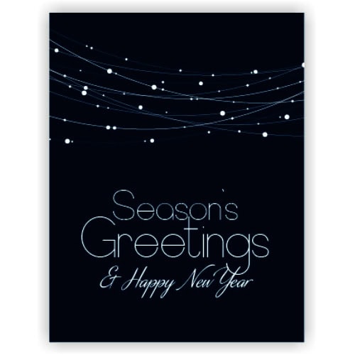 Christmas Card 4.25 x5.5 - Design Opt 11