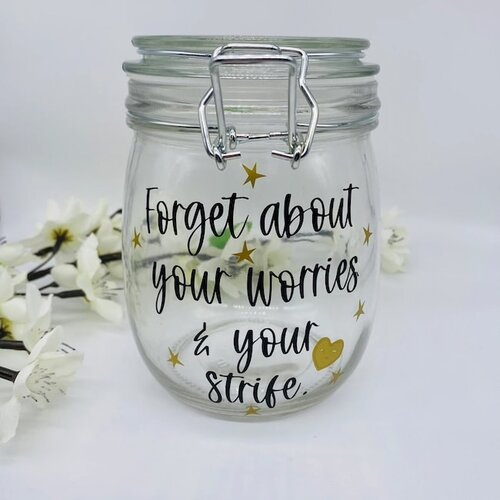 Personalised Worry Jar