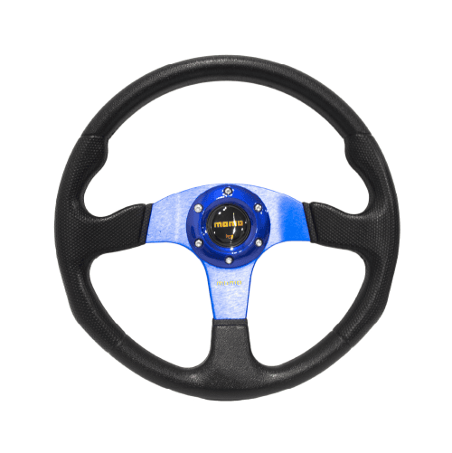 Sports Steering Wheel - Blue Racer