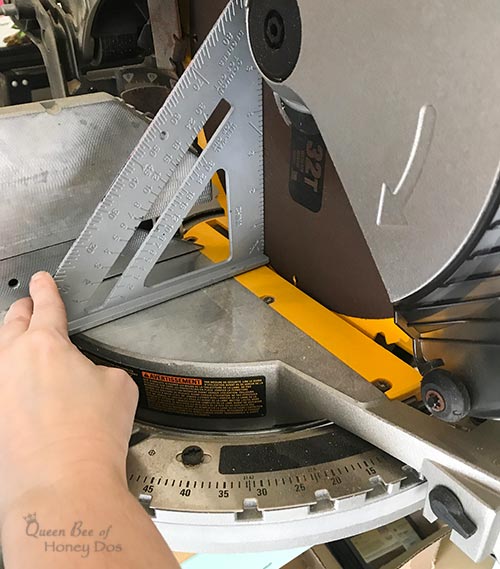 Miter Saw Maintenance for Accurate Cuts - How to eliminate bad cuts that make your woodworking and DIY projects turn out just a bit off. 