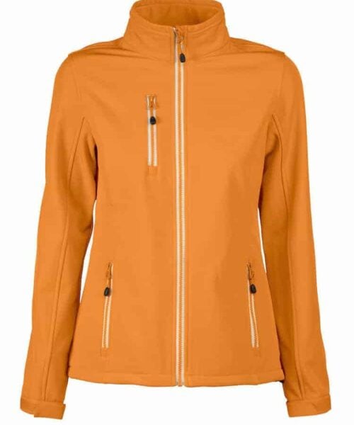 PRINTER VERT LADY SOFTSHELL JACKET