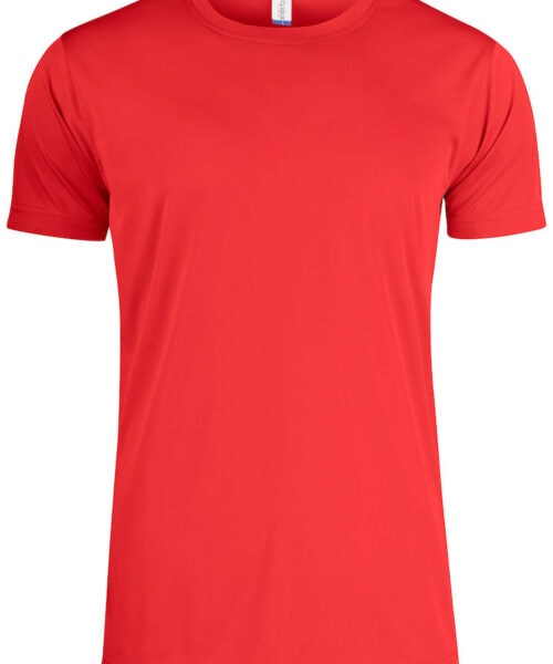 Sportief basis T-shirt met een moderne pasvorm voor kinderen. Het T-shirt is zorgvuldig afgewerkt met zijnaden