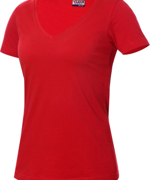 Modieus dames stretch T-shirt met nauwsluitende pasvorm en een ruime V-hals. Het T-shirt is professioneel afgewerkt bij de zijnaden en kraag en voorzien van necktape voor optimaal draagcomfort. De behandelingen met softener en enzymen zorgen ervoor dat het T-shirt zacht en glad aanvoelt. Het T-shirt sluit mooi aan bij de Stretch-T voor heren.