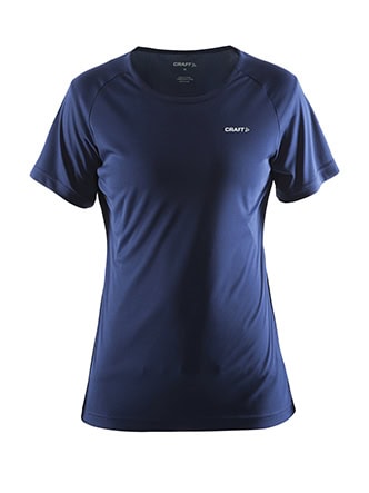 Lichtgewicht sportshirt voor dames met geweldige vochtafvoer. Het t-shirt voelt zacht aan en is voorzien van reflecterende details voor een betere zichtbaarheid.